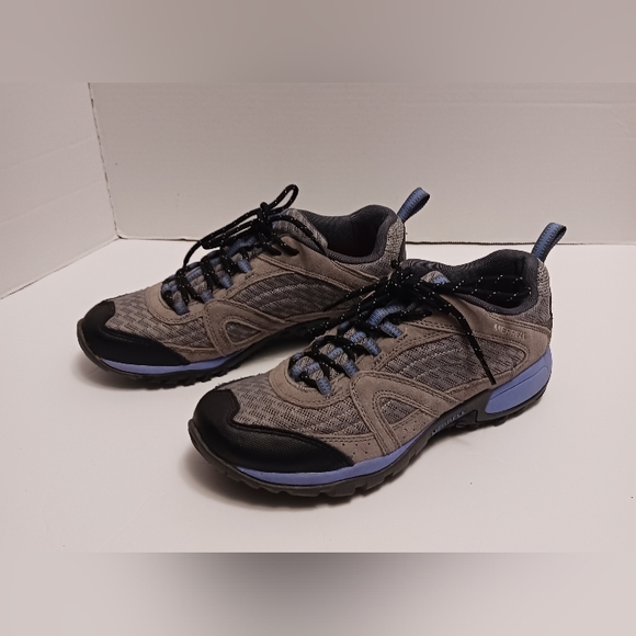 Merrell Women's Size 9 Performance Outdoor Shoes Wild Dove / Periwinkle Lace Up - Picture 4 of 11